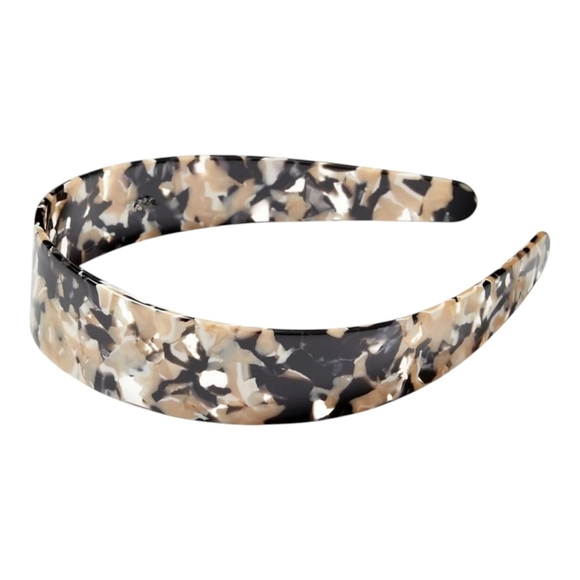 MACHETE Abalone Wide Headband & Comb Set Handcrafted‎ Italian Acetate Gift Ready - Picture 7 of 12